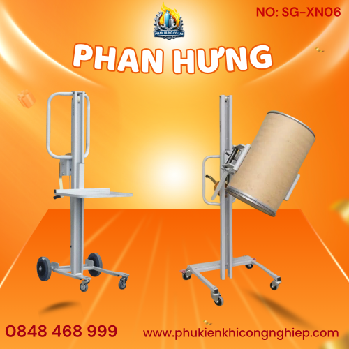 Xe Nâng Hàng Mini Tời Tay 100kg, 200kg, 300kg